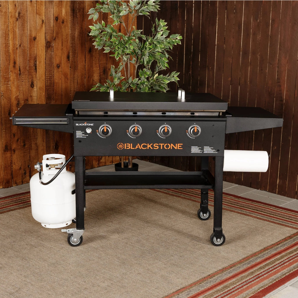 4-Burner 36" Griddle Cooking Station with Hard Cover