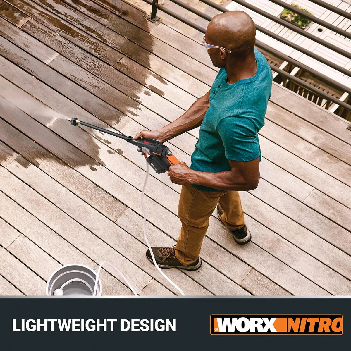 Worx Nitro 710 MSI 20V Brushless Hydro shot Plus Portable Power Cleaner