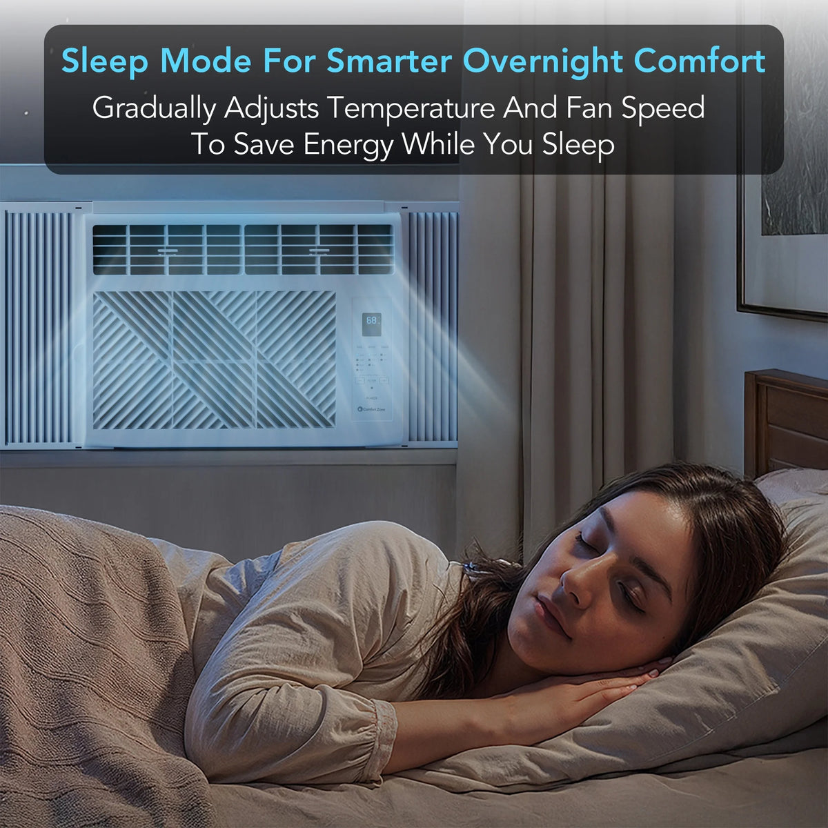 Comfort Zone 5,000 BTU Window Mounted Room Air Conditioner