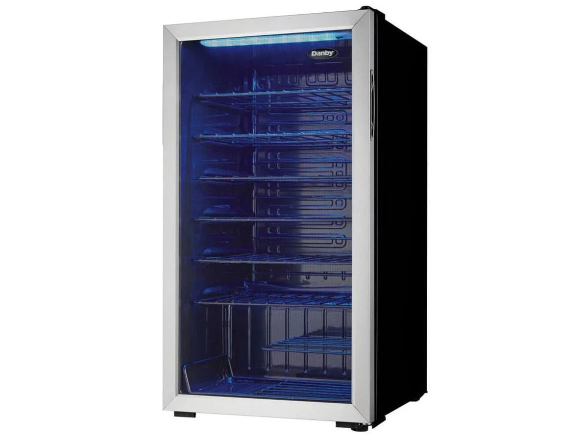 Danby 36 Bottle Free-Standing Wine Cooler in Stainless Steel (DWC036A1BSSDB-6)