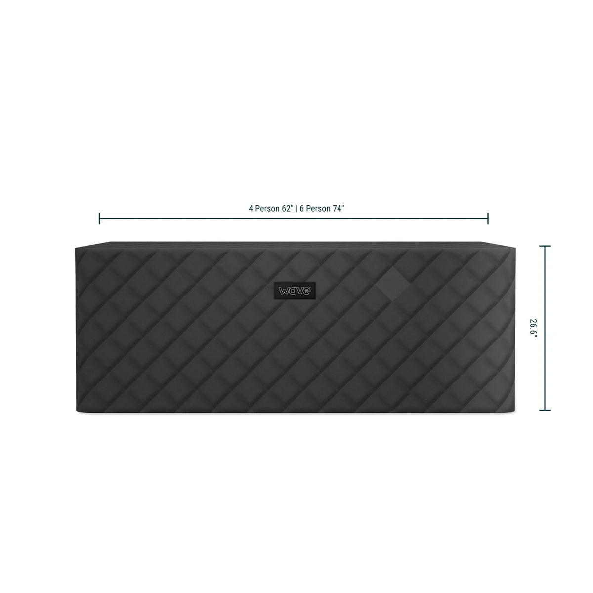 Wave EnergySave Thermal Hot Tub Cover | Pacific | 4 Person