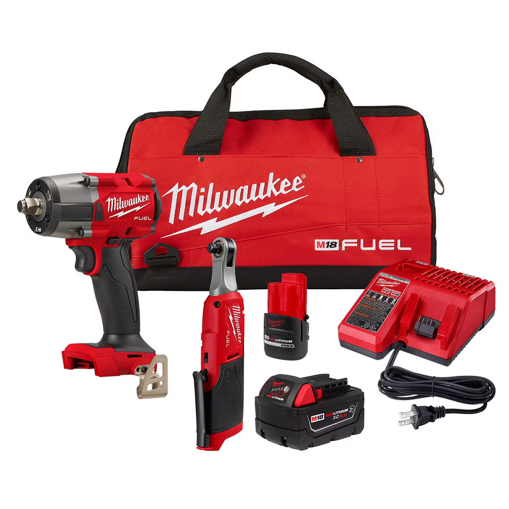 Milwaukee Tool M18 FUEL and M12 FUEL 2-Tool Combo Kit