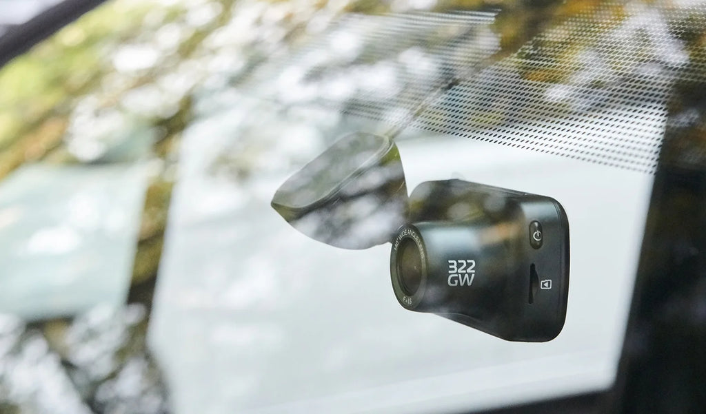 Nextbase 322GW Dash Cam, Black, 2.5" HD IPS, 1080p, Wi-Fi, GPS, Bluetooth, 1 Pack
