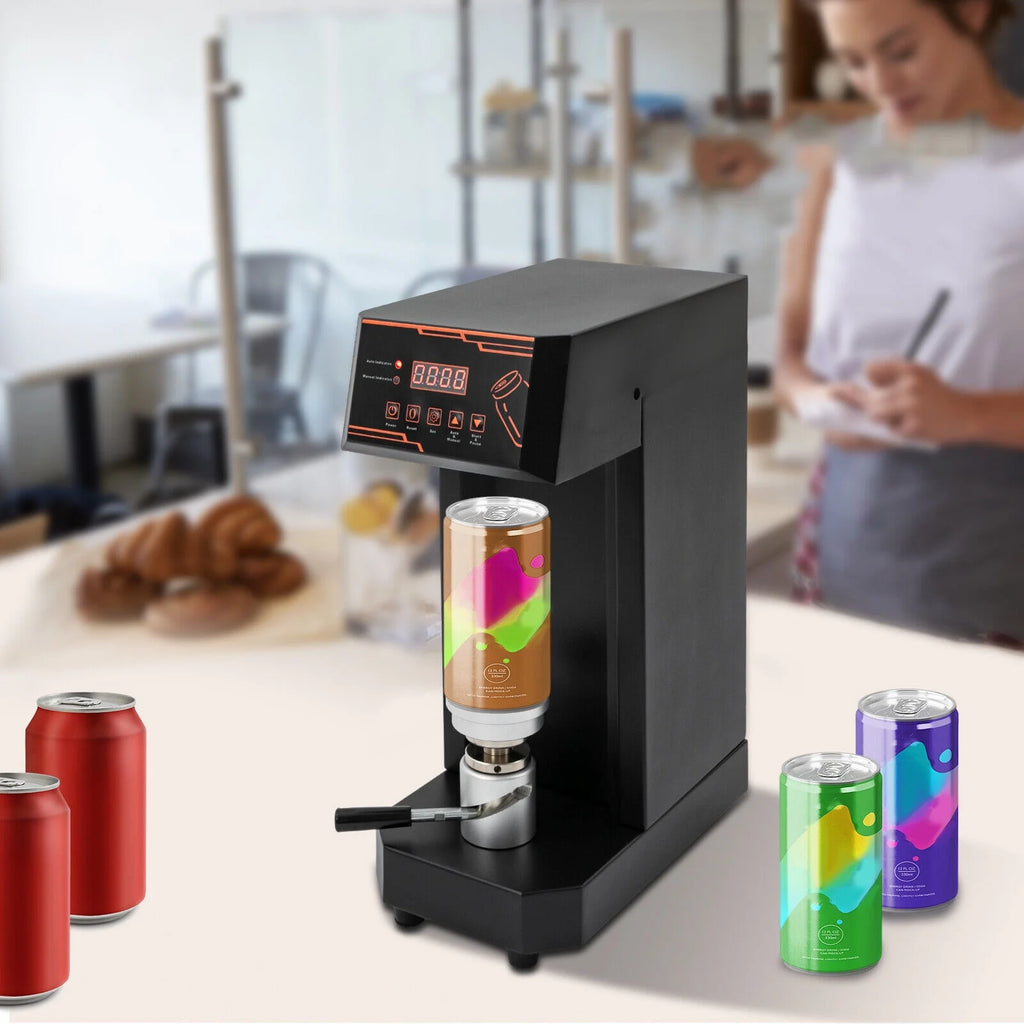 Miumaeov 70W Commercial Electric Can Sealer Machine 5.7cm Automatic Can Sealing Machine