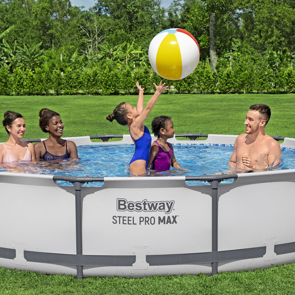 Bestway Steel Pro MAX 10' x 30" Above Ground Pool Set Round