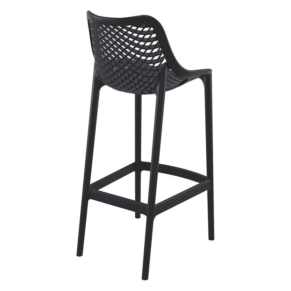 Compamia Air Patio Bar Stool in Black