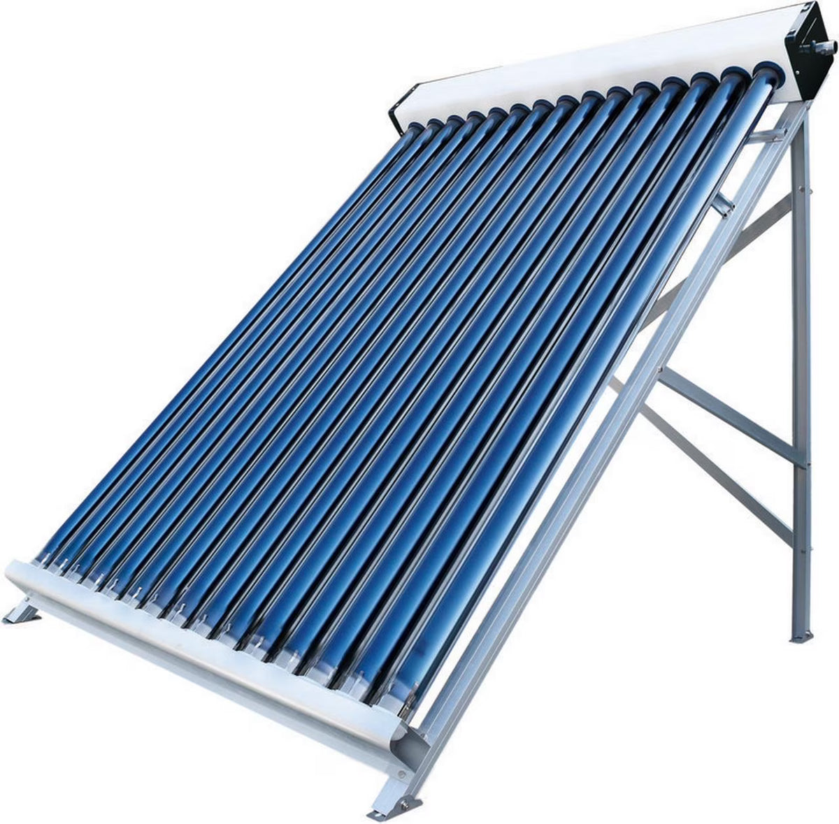 15 Tube Duda Solar Water Heater Collector 37�� Frame Evacuated Vacuum Tubes SRCC Certified Hot