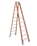 Louisville Ladder 10-Foot Fiberglass Step Ladder, 300-Pound Load Capacity, Type IA, FS1510
