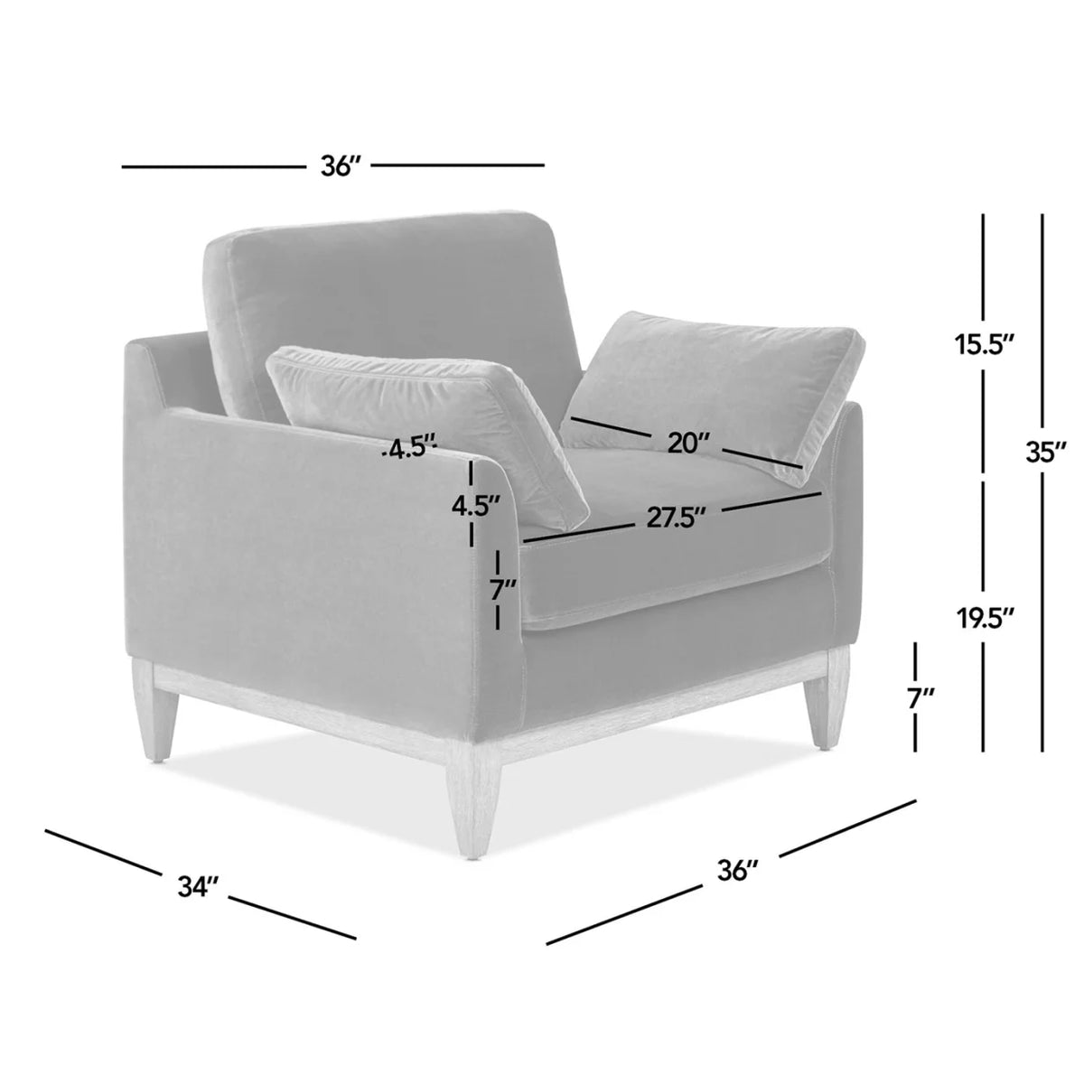 Velvet Sofa Couch, Mid Century Modern 75.5 inch 3-Seater Sofa with Back Cushions and 2 Bolster Pillows, for Small Space,Bedroom, Apartment, Olive Green