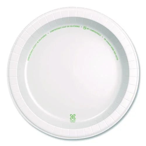 Heavy-Weight Paper Plates, 10" dia, White, 125/Pack, 4 Packs/Carton | Bundle of 2