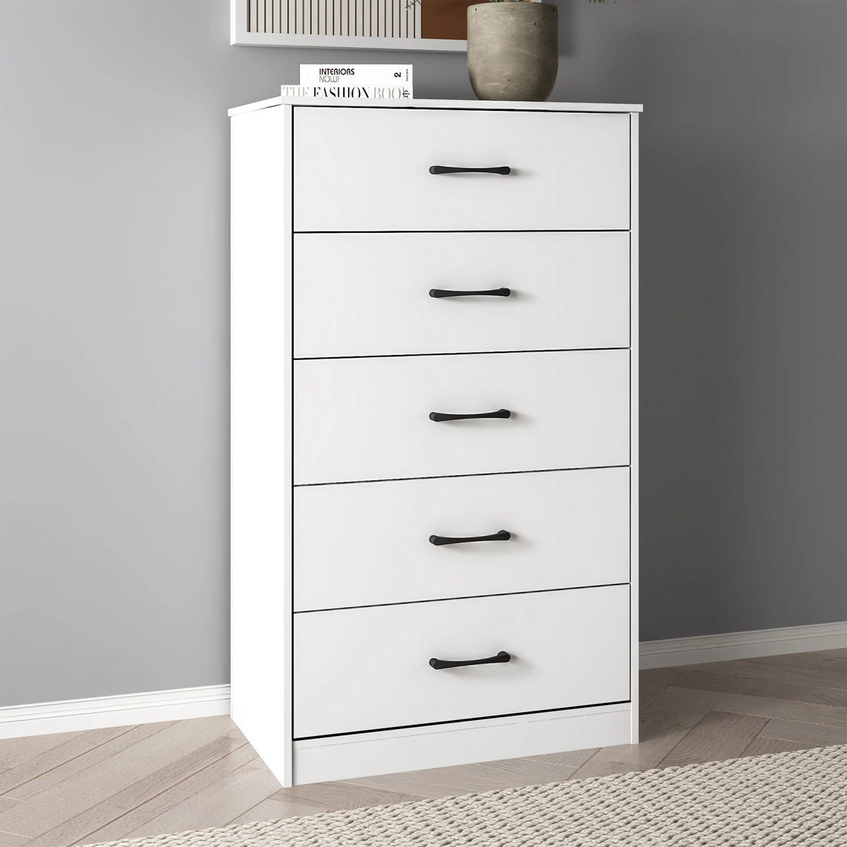 Mainstays Ardent 5 Drawer Dresser, Black