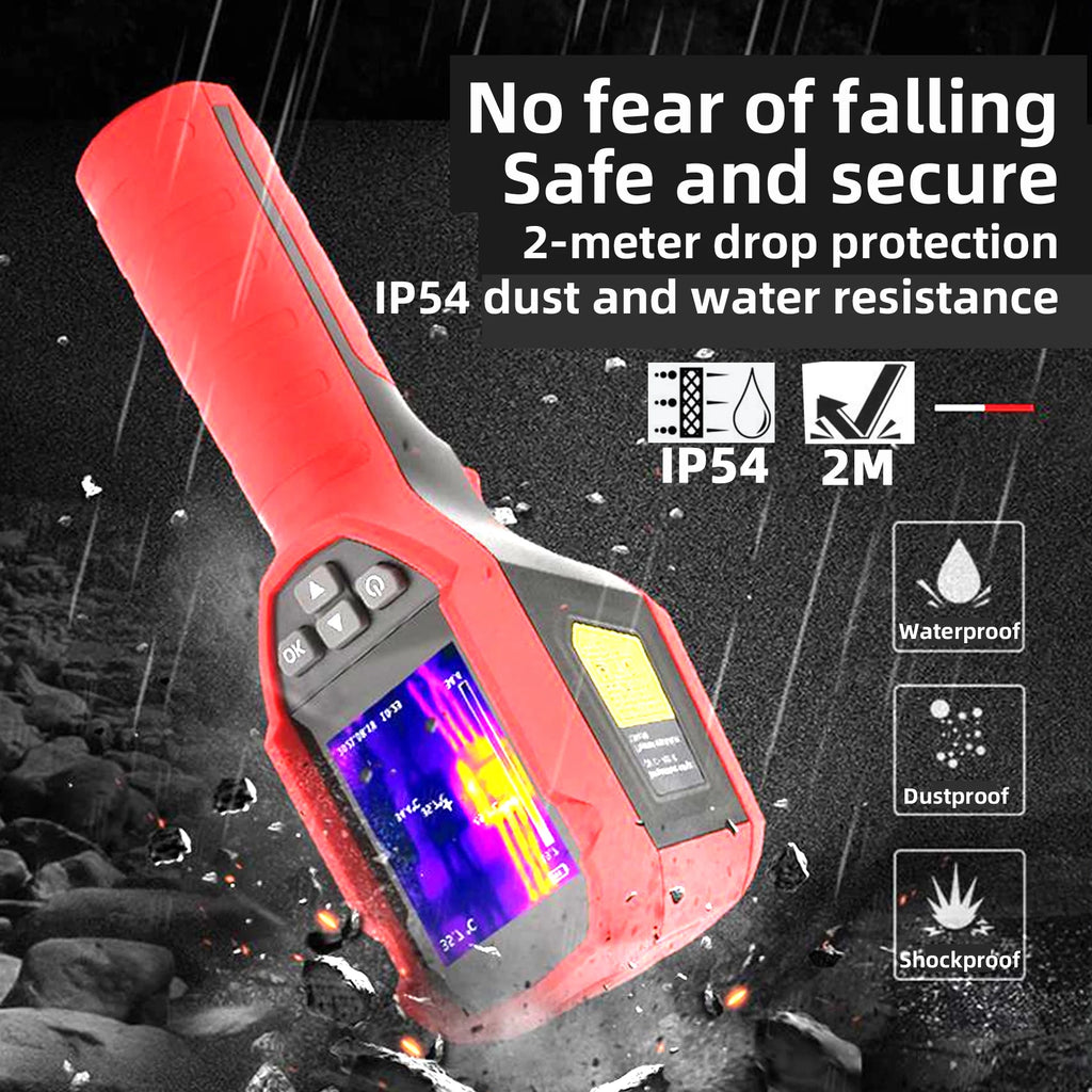 UNI-T UTI120S Thermal Imaging Camera 120x90 IR Resolution 10800 Pixels -20~400�� 2 Meter Drop Durability IP54 Rechargeable 16GB MicroSD