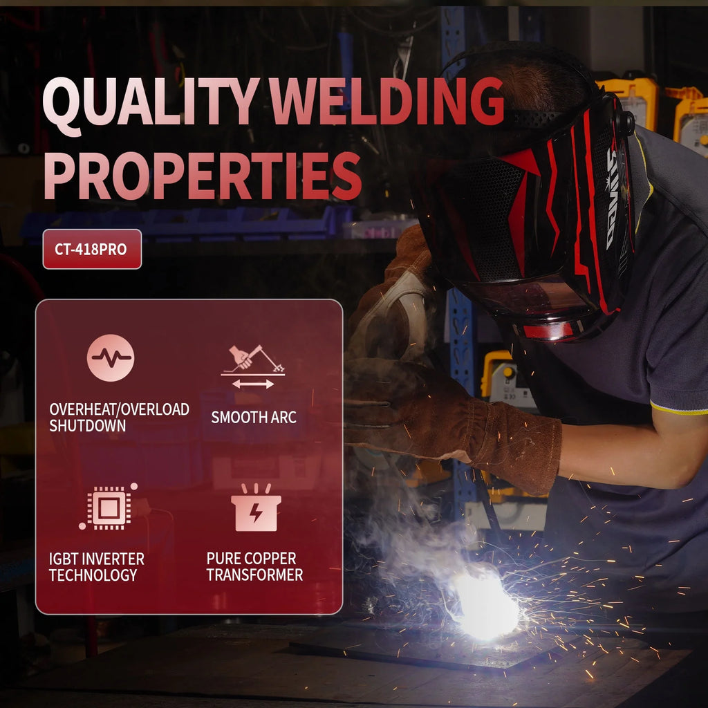 Plasma Cutter Welder Gas MIG/Gasless MIG/Lift TIG/Stick/CUT 5 in 1 Welding Machine with 110V/220V Dual Voltage,Thermal Protection IGBT Inverter LED Digital Display Multi Process Welder