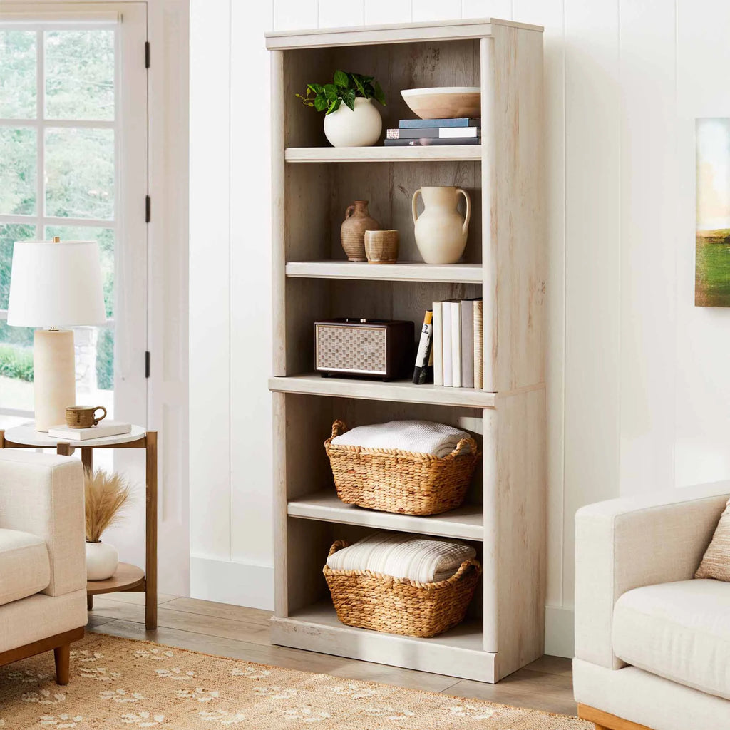 Better Homes & Gardens 71" Ashwood Road 5 Shelf Bookcase, Black Finish