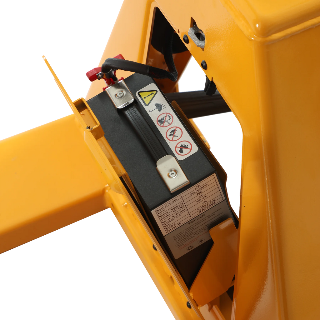 APOLLOLIFT Electric Pallet Truck W/ 24V/20AH Lithium Battery 3300lb 48x27" Fork Walkie Pallet Jack
