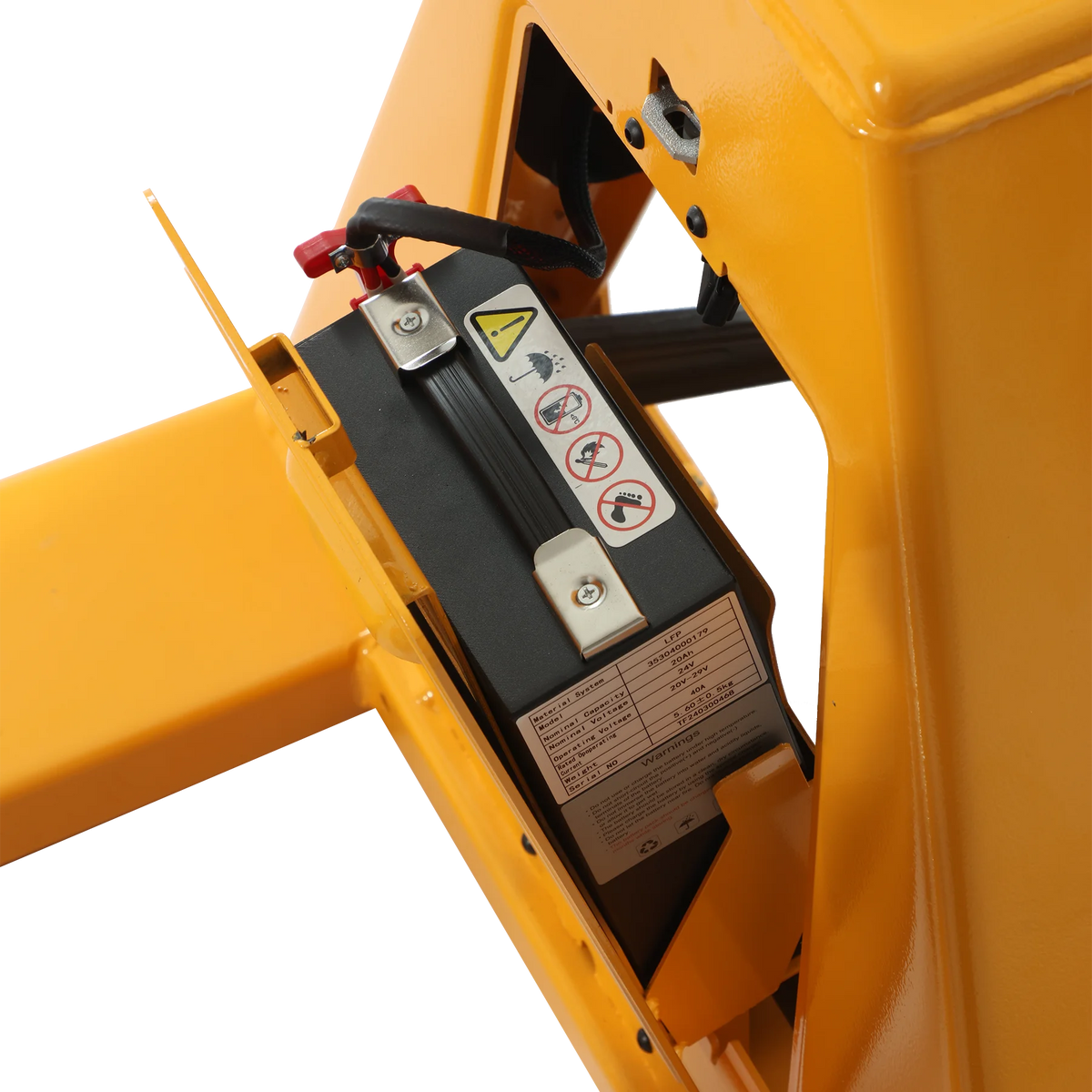 APOLLOLIFT Electric Pallet Truck W/ 24V/20AH Lithium Battery 3300lb 48x27" Fork Walkie Pallet Jack
