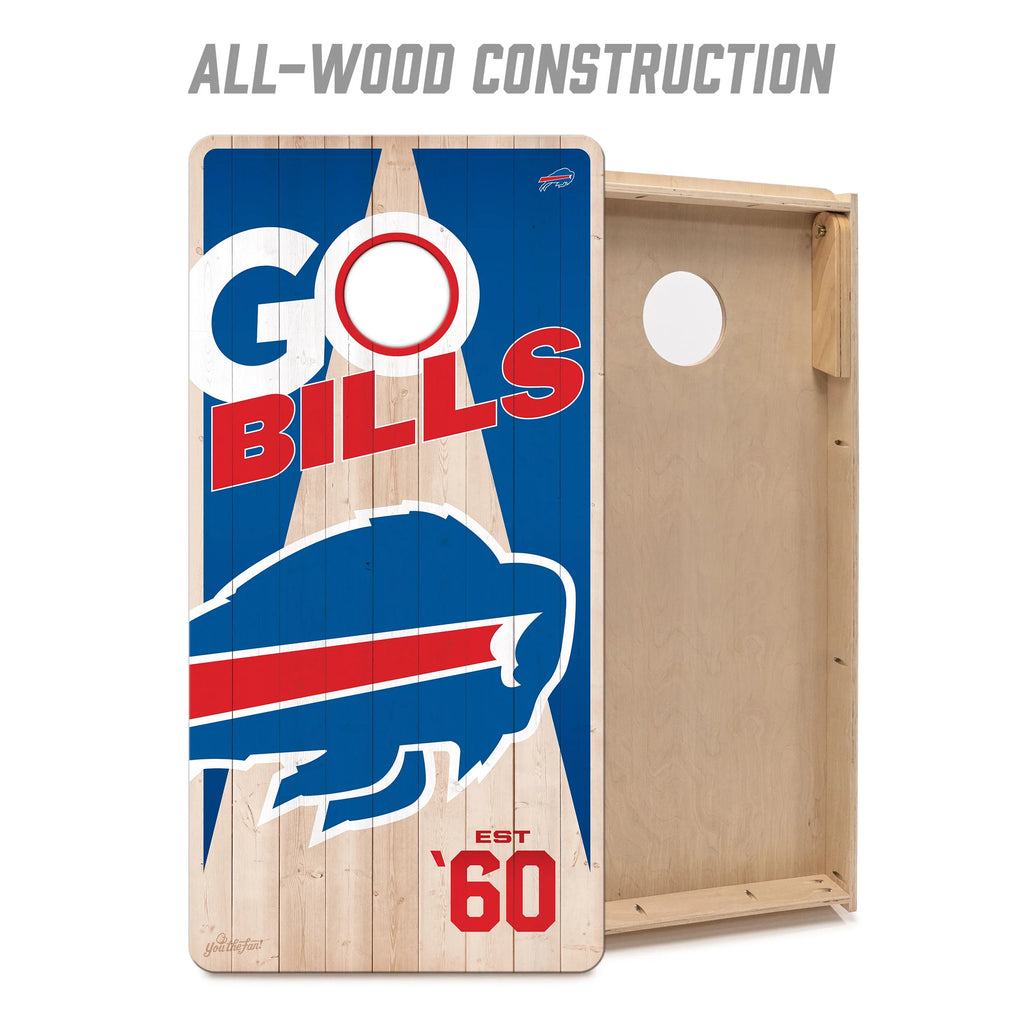 YouTheFan NFL Buffalo Bills 2' x 4' Cornhole Game