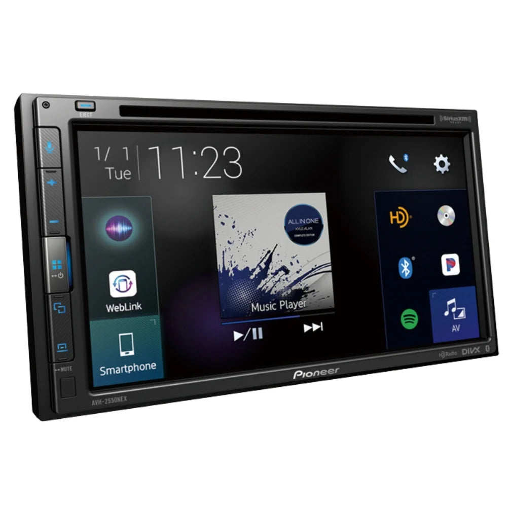 New Pioneer AVH-2550NEX 6.8" DVD with Amazon Alexa and Back-Up Camera