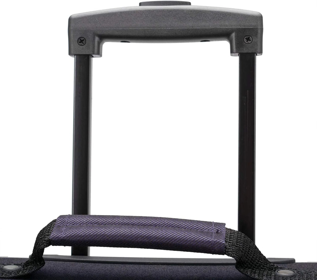 U.S. Traveler Aviron Bay Expandable Softside Luggage with Spinner Wheels, Navy, 31" Checked Large