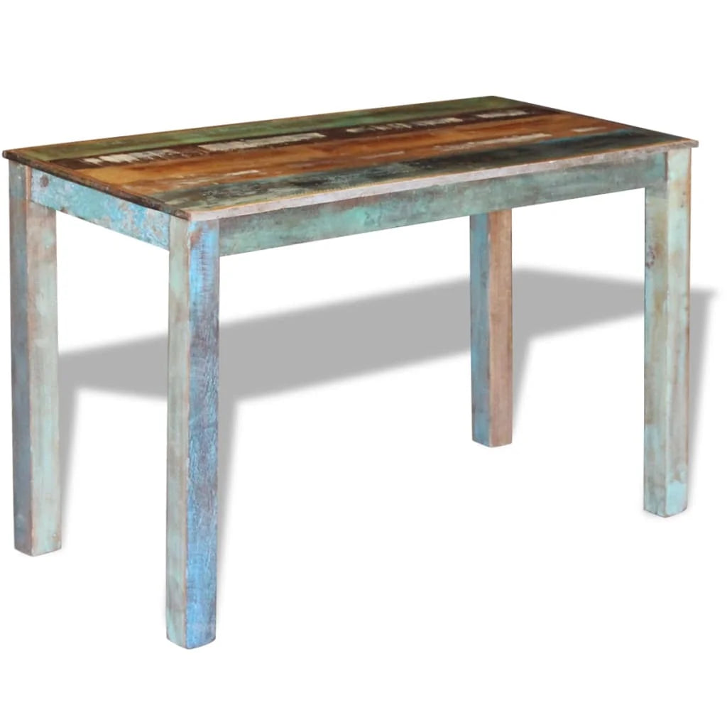 vidaXL Dining Table Kitchen Table Home Dining Room Table Solid Reclaimed Wood