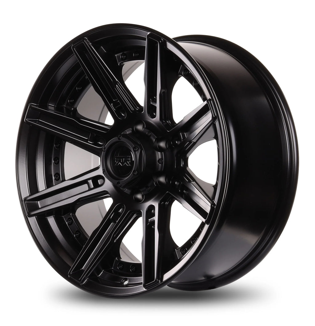 20x9 Mudder Trucker MT502 Stroker Matte Black 6x135 ET1 wheel rim