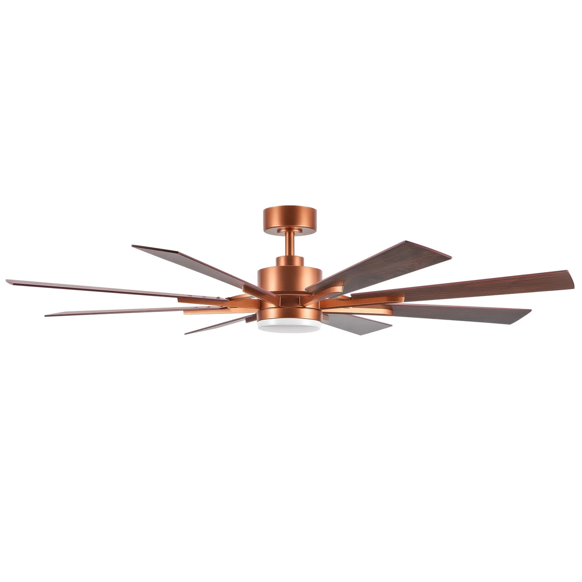 Bestco 60" Ceiling Fan with Light Kit and Remote Control for Farmhouse Living Room