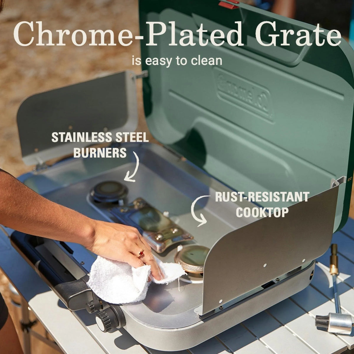 Coleman Cascade™ 328 3-Burner Camping Stove
