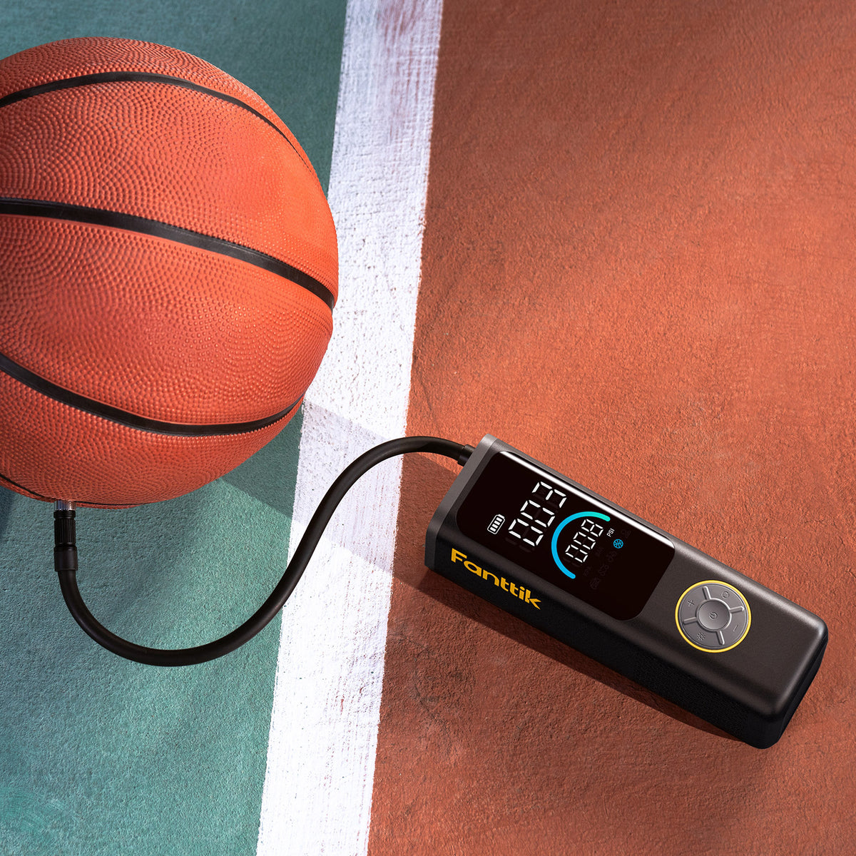 Fanttik S200 APEX Powerful Portable Air Pump and Tire Inflator with Power Bank