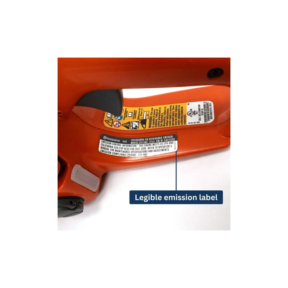 Restored Husqvarna 440 18" Bar 40.9cc 2.4HP 2 Cycle Gas Chainsaw (Refurbished)