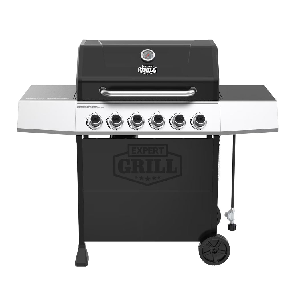 Expert Grill 5 Burner Propane Gas Grill with Side Burner