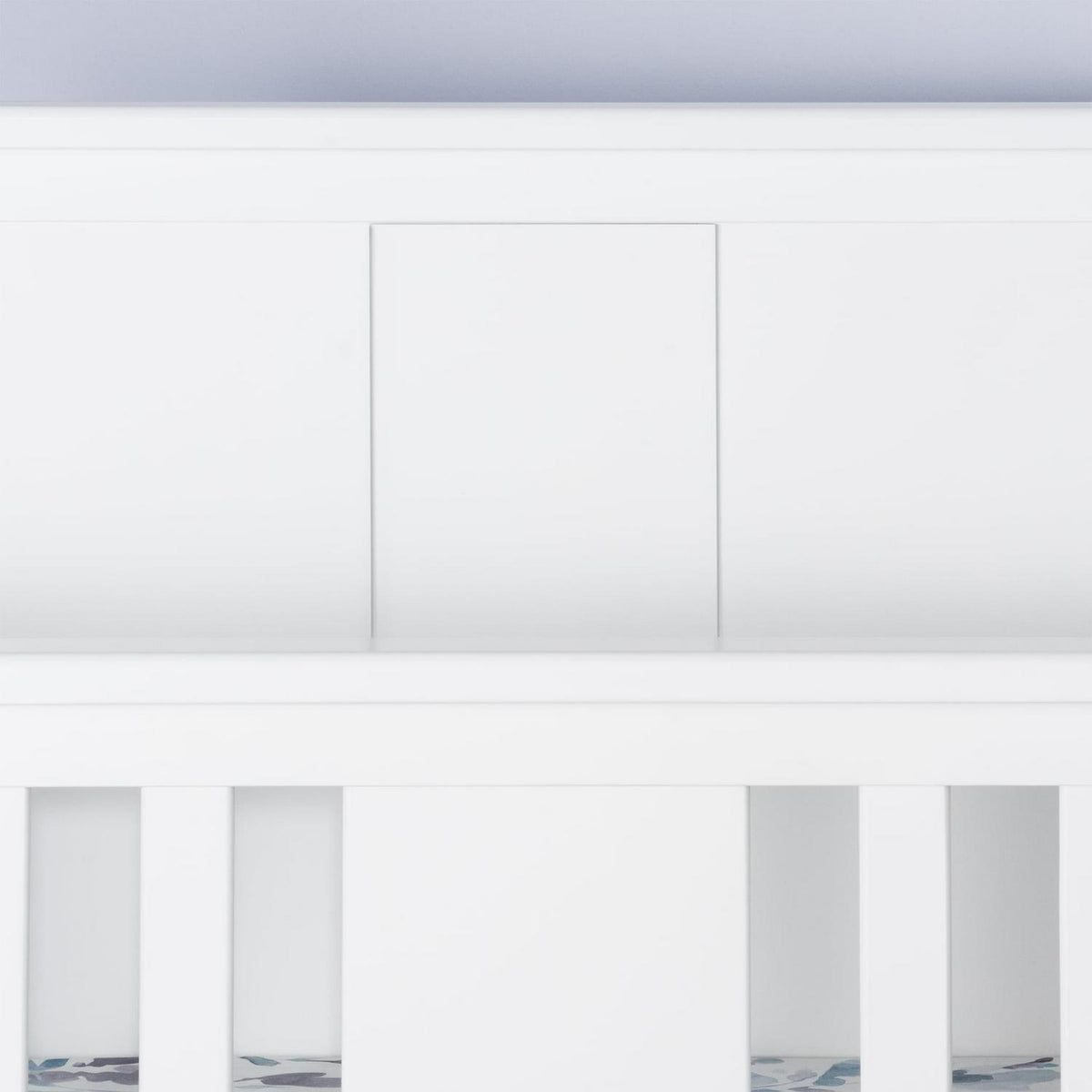Child Craft Quincy 4-in-1 Convertible Crib. Baby Crib Converts to Day Bed. Toddler Bed and Full Size Bed. 3 Adjustable Mattress Positions. Non-Toxic. Baby Safe Finish (Matte White)