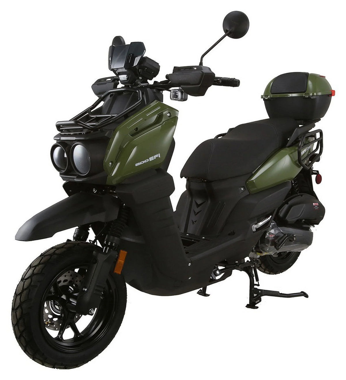 HHH Tank 200 EFI Scooter Mototcycle Fully Automatic with Matching rear trunk