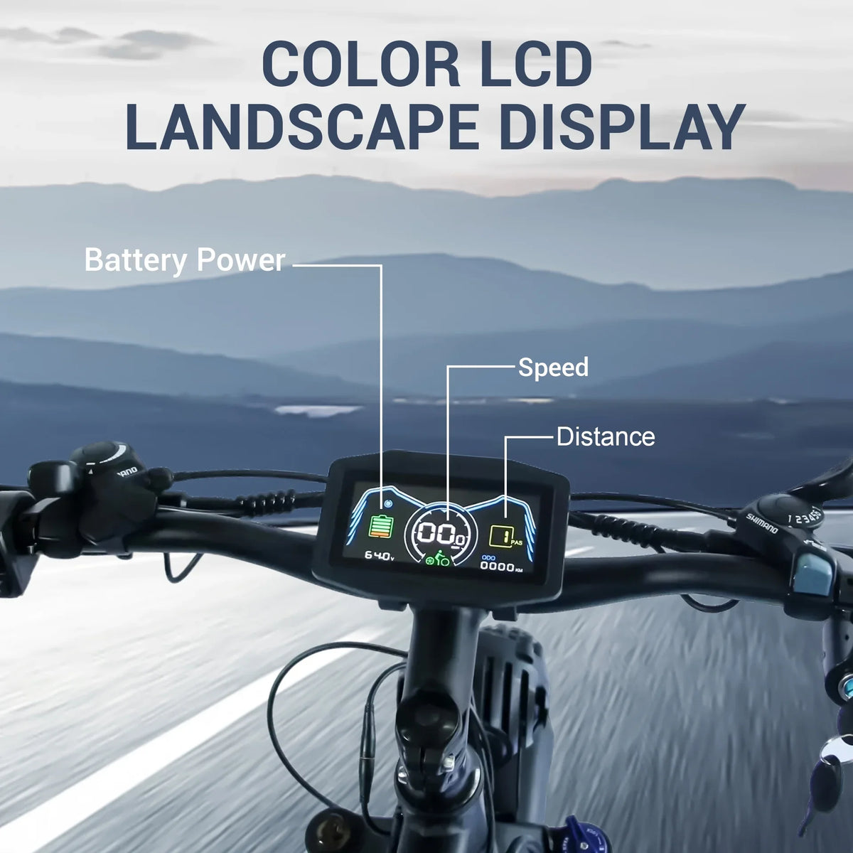 60V 25AH Battery Electric Bike for Adults,5000W Peak Dual Motor Ebike,AWD 21-Speed 50MPH Mountain Snow E-Bike with 26" x 4.0 Fat Tire, Long Range Mountain Dirt Bike for Off-Road Snow Sand