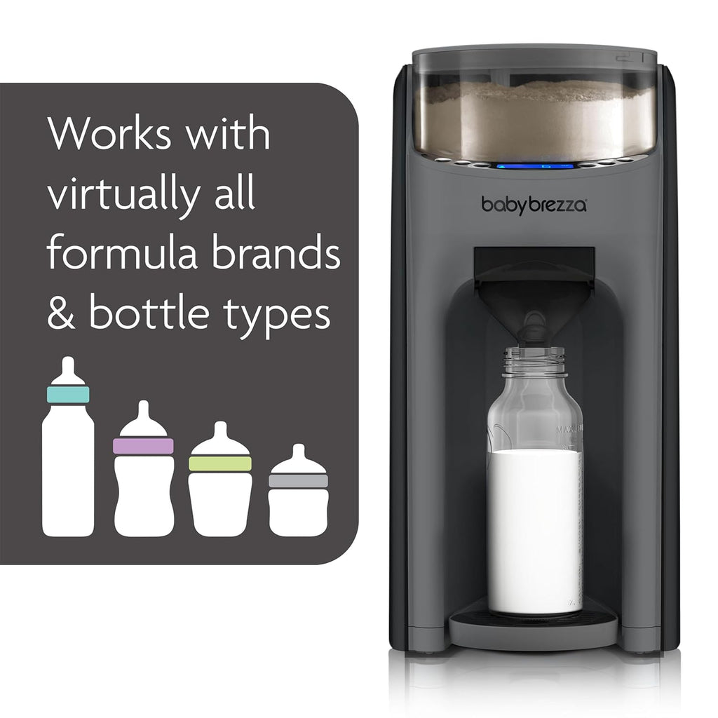 Baby Brezza Formula Pro Advanced Dispenser, Automatic Warm Formula Maker, BPA-Free, White