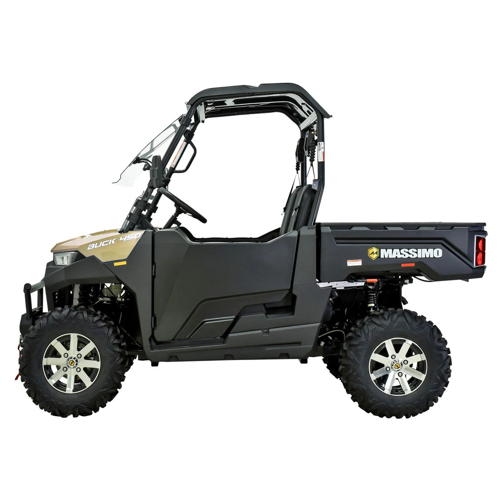 Massimo Buck 450 Side by Side UTV, EFI, 4 Stroke, 325cc, 25.5 HP, 4X4, 3000lb Winch - Red