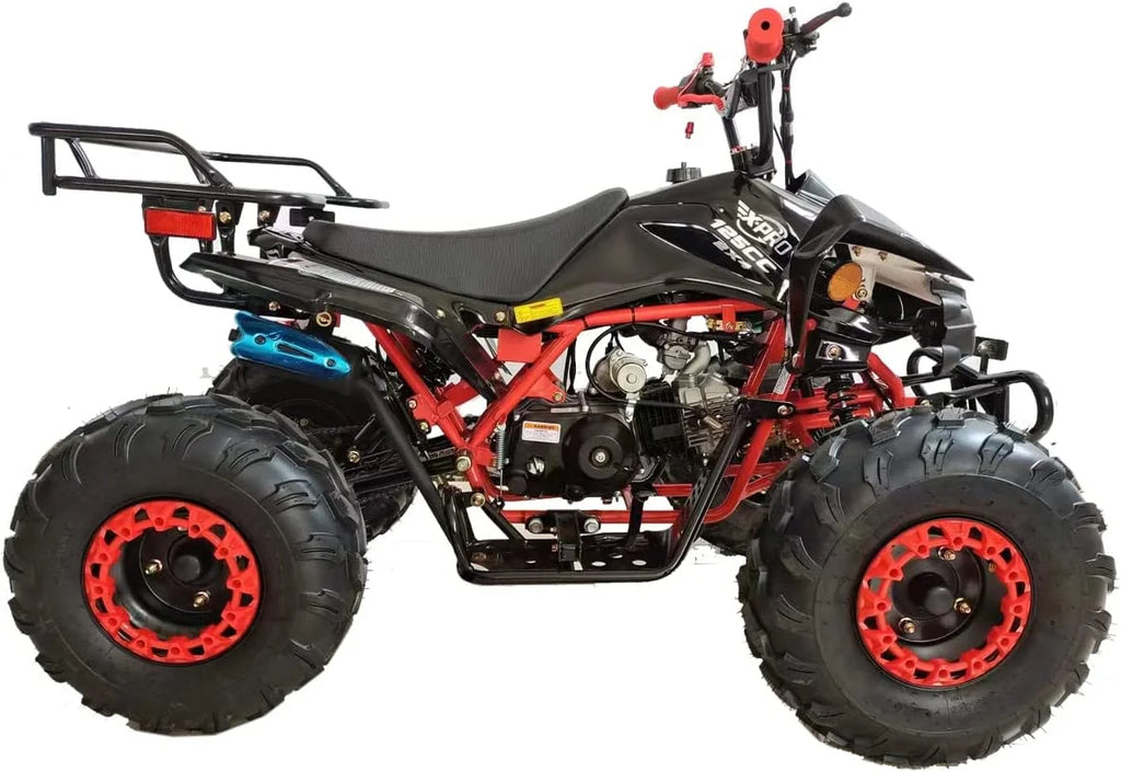 X-Pro Brand New Blast 125cc ATV with Automatic Transmission Reverse LED Headlights Big 19"/18" Tires