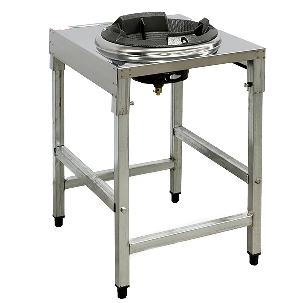 20 in. Commercial Chinese Wok Range, Classic Fierce Stove, Fast Install 1 Burner