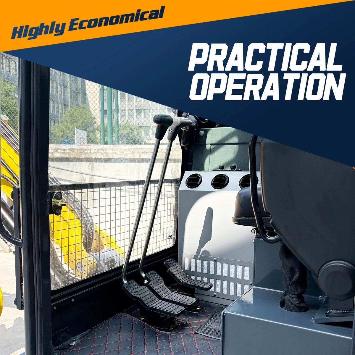 DigMaster 3.5Ton Mini Excavator With an EPA-Certified Kubota 4-Cylinder Water-Cooled Diesel Engine for Farming Trenching and Landscaping
