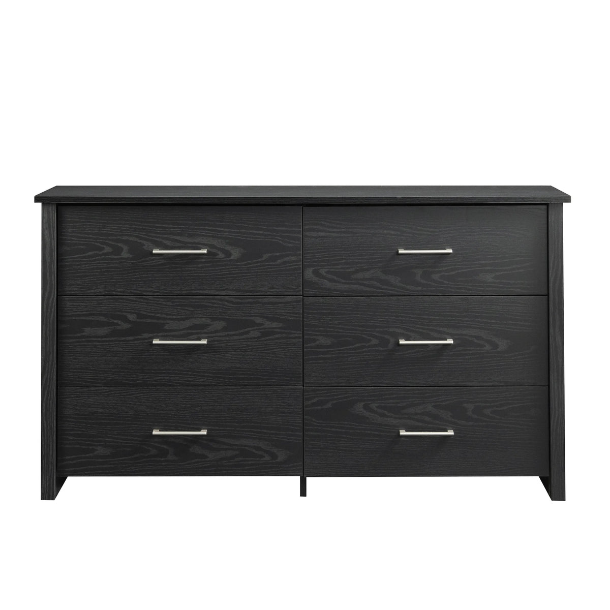 Mainstays Hillside 6-Drawer Dresser, Soft White Finish
