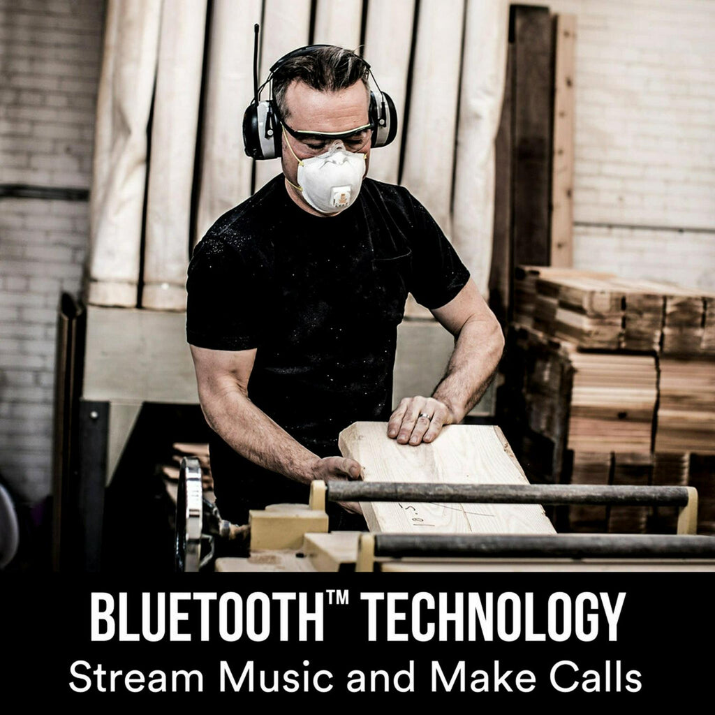 3M WorkTunes Connect. AM/FM Hearing Protector. Bluetooth Technology