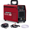 ARCCAPTAIN Plasma Cutter, 45Amp Cutter Machine, 110V/220V Dual Voltage Digital Display IGBT Inverter Plasma Cutting Machine with 2T/4T Function