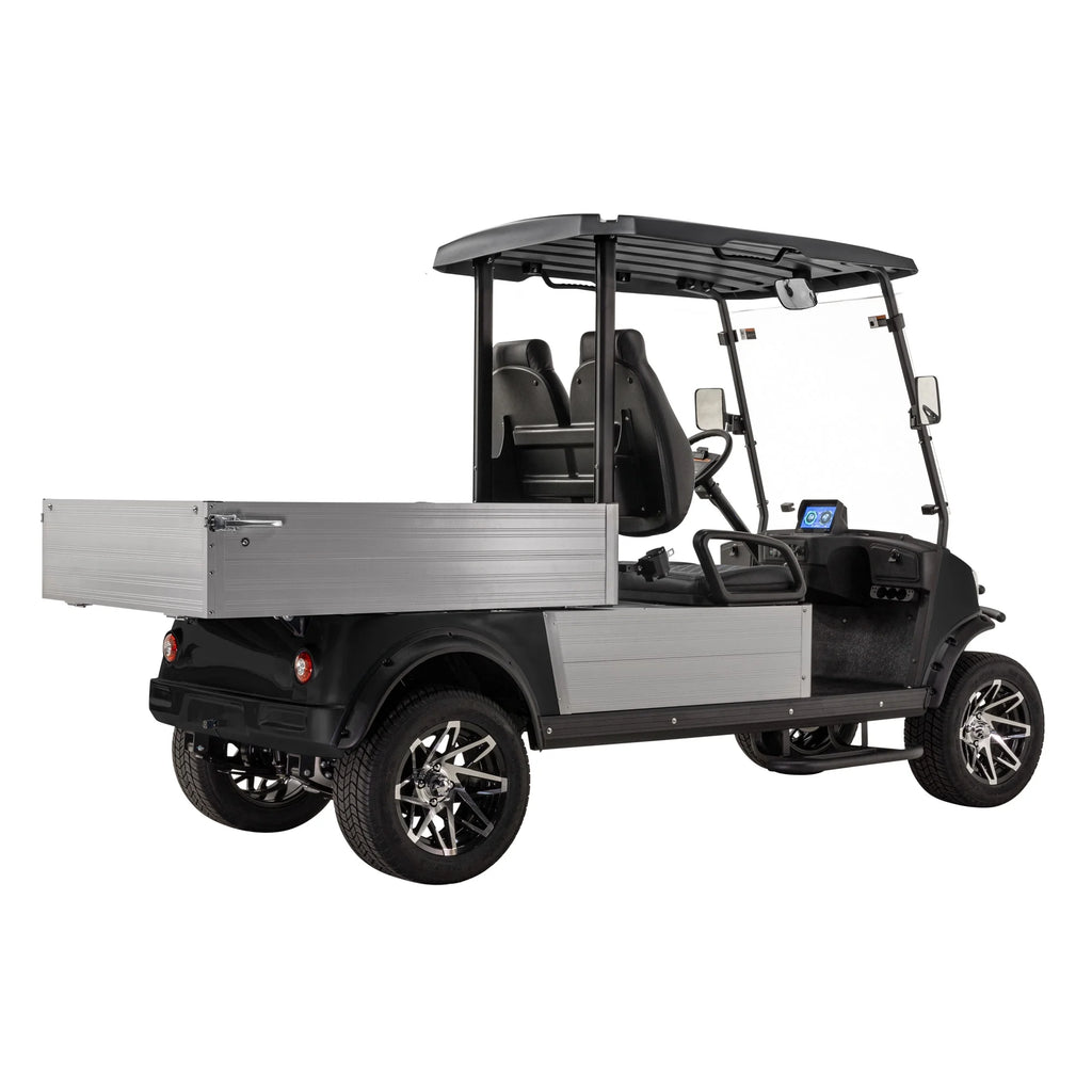 Massimo MVR Cargo Max Electric Utility Golf Cart 48V 5kW Motor - Blue