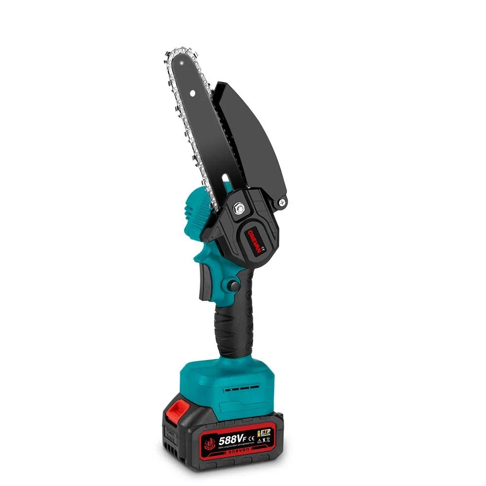 3-in-1 Brushless 6" Pole Chainsaw & Electric Pruning Shears Cordless Pole Saw