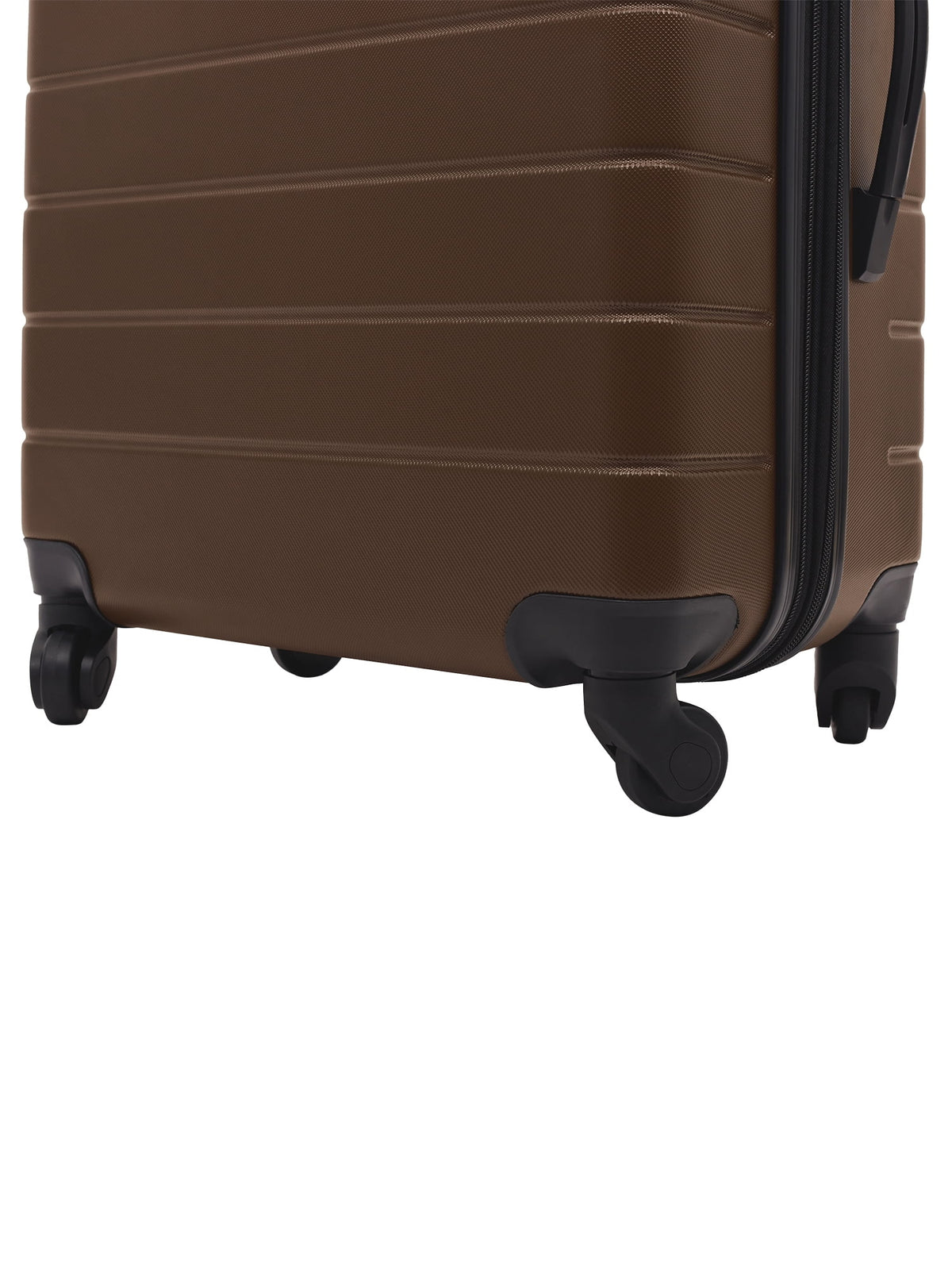 Wrangler 3 Piece Luggage Set with Cup Holder and USB Port, Olive Green
