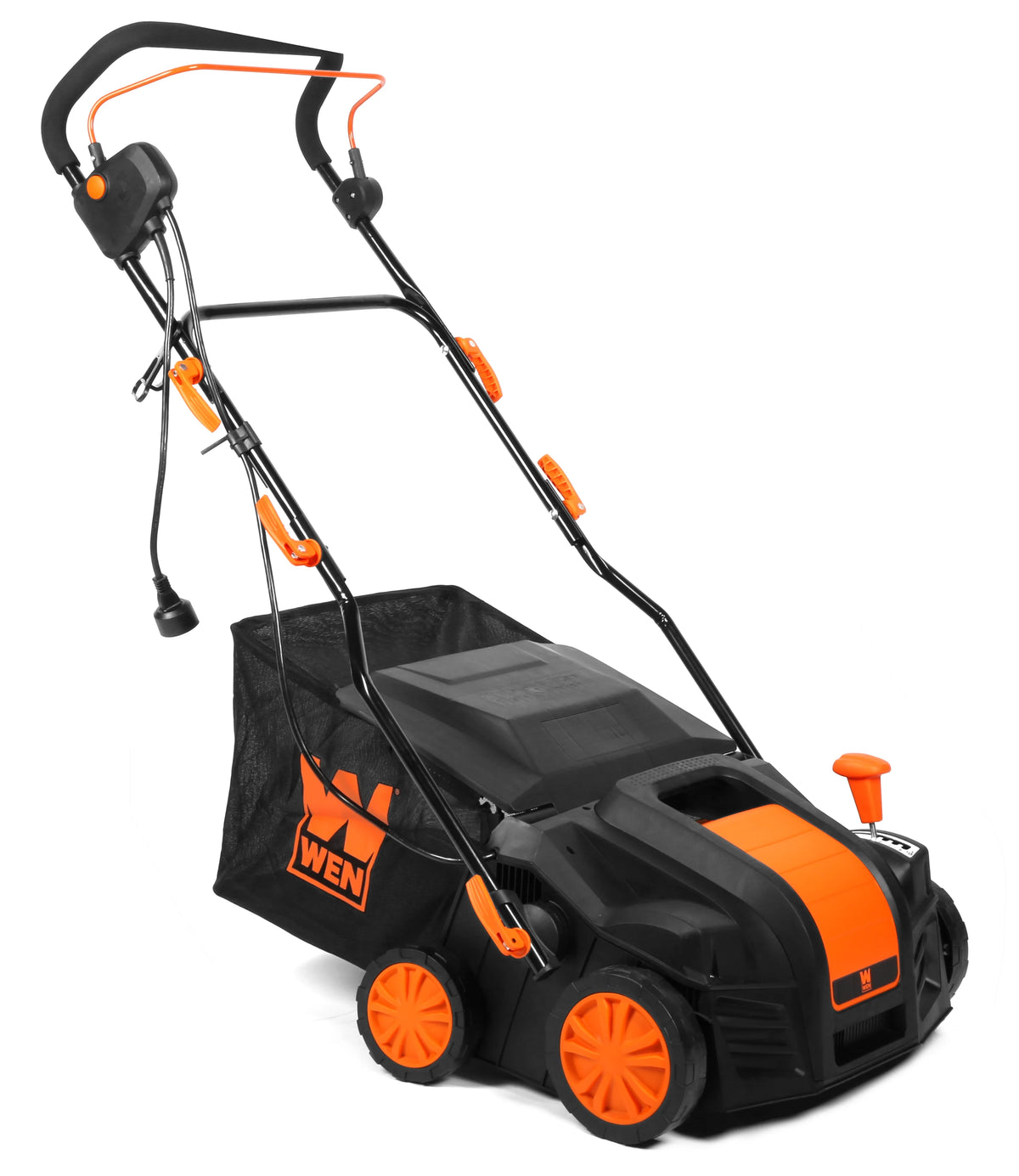 WEN 2 in 1 16�� 15 amp Corded Electric Self Propelled Walk-Behind Dethatcher and Scarifier