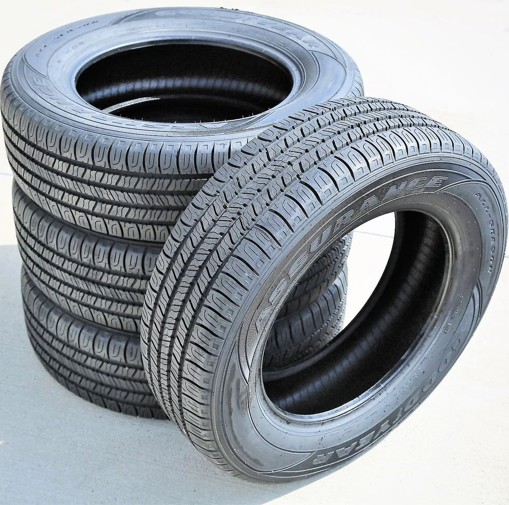 Set of 4 Goodyear Assurance All-Season 225/55R17 97T a/s Tires