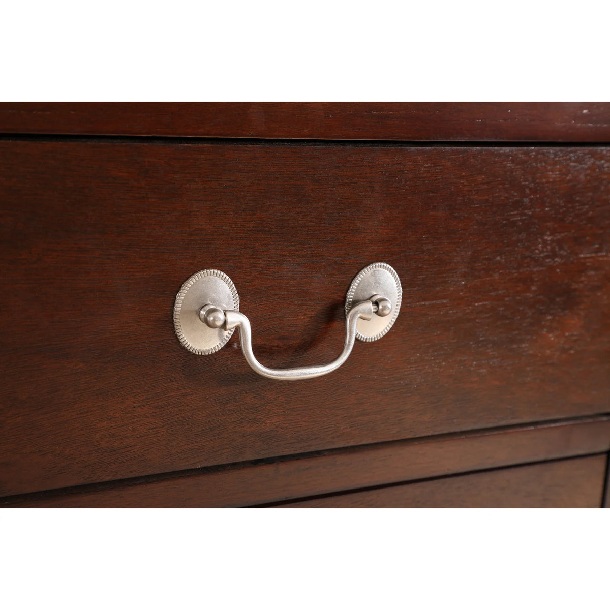 Glory Furniture Louis Phillipe 7 Drawer Lingerie Chest in Cherry