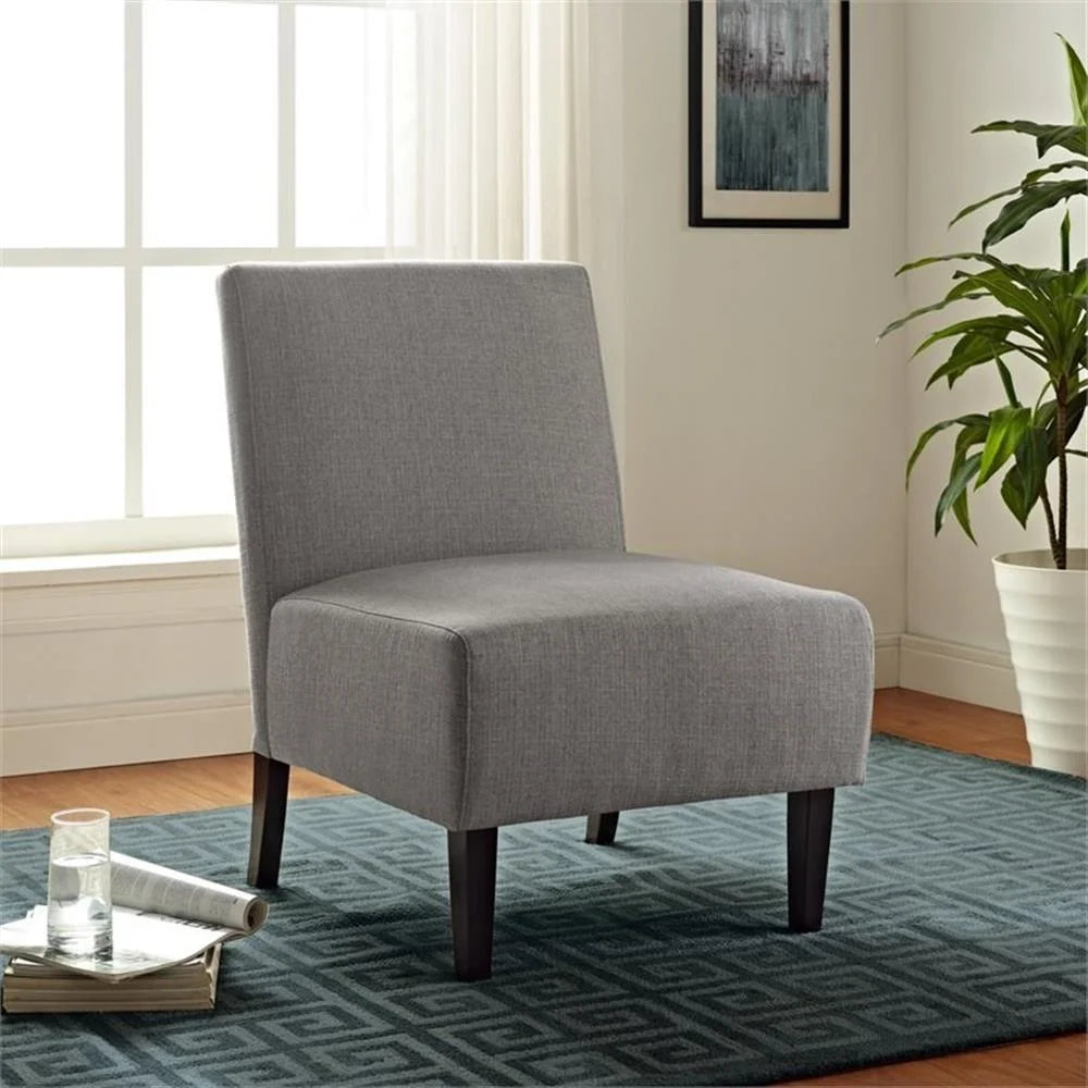 Serta Palisades Slipper Chair Pebble Gray