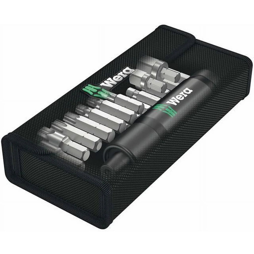 Wera Impact Driver Set (17-Piece) - 90 Nm Manual Screwdriver Kit with Hex & TORX Bits in Textile Box