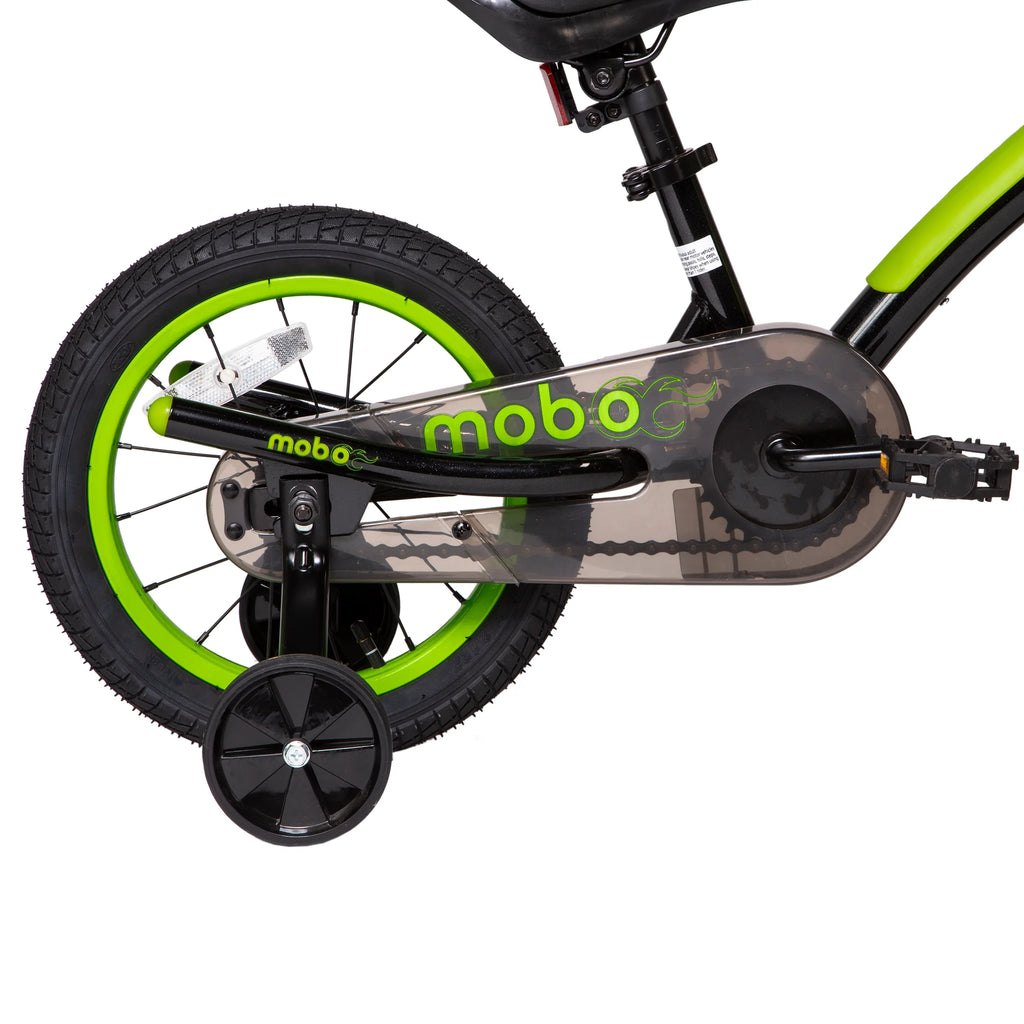 Mobo First Boy's 14" Kids Bike, Ages 3-5 Years Old, Red